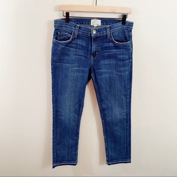 Current/Elliott The Cropped Straight Jeans - Picture 3 of 9